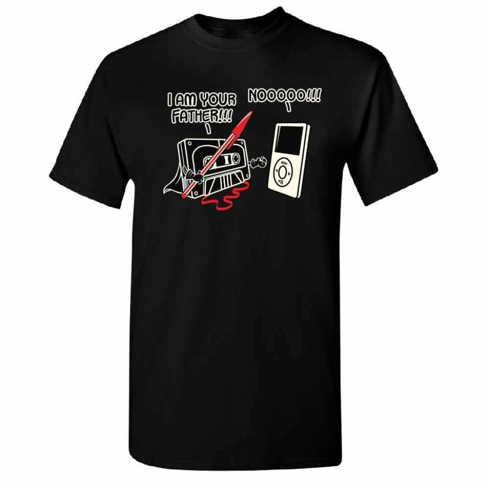 I Am Your Father!! Cassette and iPod Funny T-Shirt